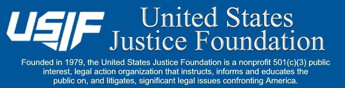 United States Justice Foundation Email Logo Image